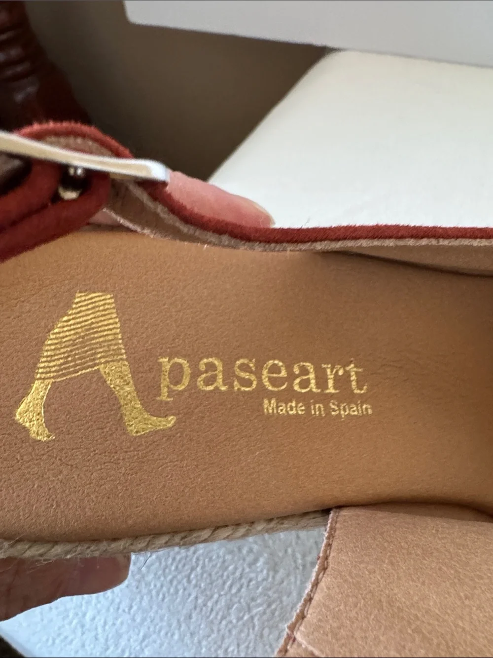Paseart sling back espadrilles